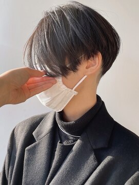 モリオフロムロンドン 原宿本店(morio from London) 【morio 原宿】刈り上げハンサムショート　前下がり