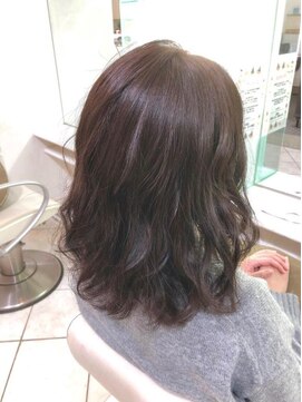 ミューズ 新小岩店(HAIR&NAIL MUSE) 透明感うるツヤ髪ミルクティーブラウンゆるふわ巻き春パーマ美髪