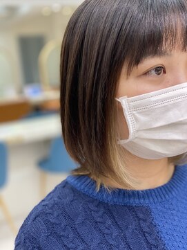 アプリバイリアン 浦和2号店(appri by Rien) インナーカラー/くびれヘア/マッシュ/メルティカラー