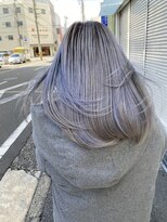 プルメリアドット(Plumeria.)&nbsp;silver × White