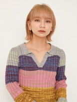 エンタク 新宿三丁目店(enntaku)&nbsp;ケアブリーチ/グラデーションカラー/ペールベージュ[新宿三丁目]