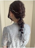 お呼ばれヘアアレンジ☆ダウンスタイル