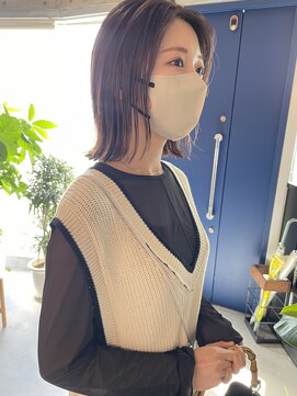 レオ(LEO.) オトナカワイイ外ハネスタイル