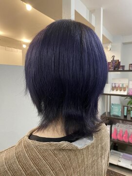 グランディールヘアデザイン(grandir hairdesign) Dark purple！ -Yurika-