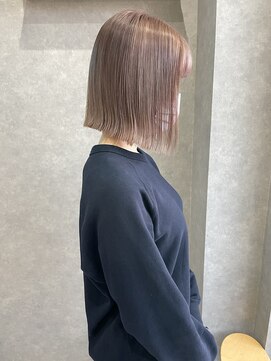 ムード タテマチ(mood tatemachi) 外ハネボブ/ライトベージュ