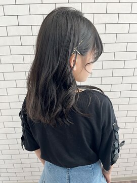 リール(THE RIRE.) *THE RIRE. ロブスタイル×お子様カット*