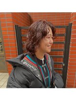カウチ 板橋本町店(kauti)&nbsp;ウルフ縦落ちパーマ