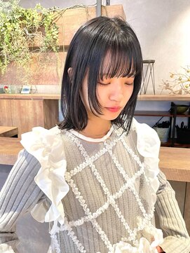 ディッセンバー 渋谷(December) 【December】冬モテカラー×ブリーチなし透明感グレージュ◎