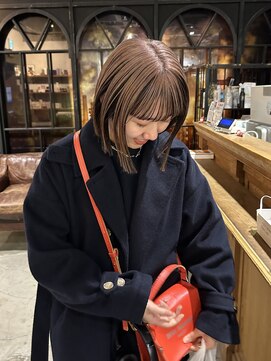 ノラ ヘアーサロン(NORA HAIR SALON) 【大久保】ハイライト風デザインカラー