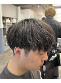 ツーブロ刈り上げメンズマッシュショート王道スタイル