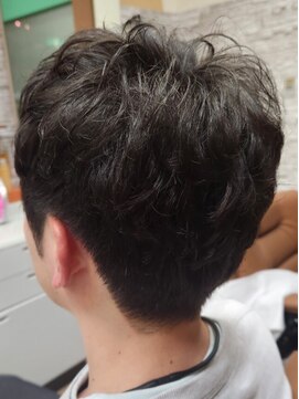 アポロカットステージ 相模大野店 アップバング/ツーブロックマッシュ<理容室>[メンズ/相模大野]
