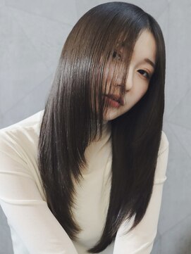 ライア 下北沢(laia) レイヤー×髪質改善 本当はレイヤーが少ない方がツヤが出ますw