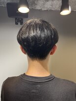 スカイブルー(Sky Blue)&nbsp;メンズマッシュカット