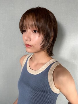 アム(amu) ボブウルフ/ウルフ/ボブレイヤー/フェイスレイヤー/くびれヘア