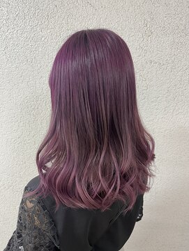 フラココ 神楽坂(hurakoko kagurazaka) 【hurakoko松下仁美】パープルピンクカラー