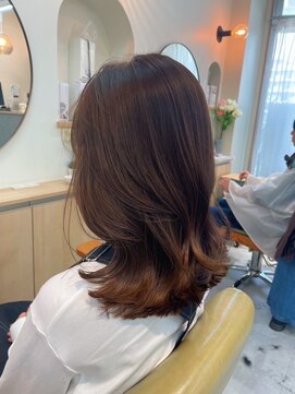 ロウバイレボ 柏(lou by revo) ミディアム/韓国風/レイヤーカット/顔回りカット/柏駅