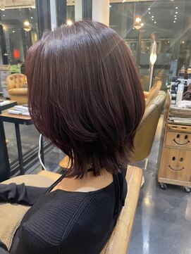 アバーブ ザ ビューティー アイランド(Above the beauty island -oizumi gakuen-) 20代30代40代50代◎ピンクブラウン/くびれボブ