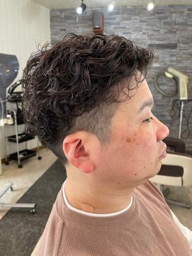 ヘアーアンドビューティーガーデン(HAIR AND BEAUTY GARDEN) 日光メンズ波巻きスパイラルパーマ波巻きパーマシャドウパーマ