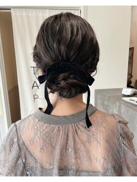 タップ(TAP) シニヨン/ヘアアレンジ/ヘアセット/金沢市美容室