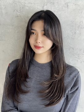 リンクエン(Link enn) 【スリークカット】韓国ヘア/レイヤーカット/似合わせカット