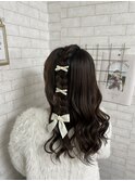 ナチュラル編みたらし