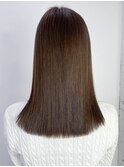 ミディアムくびれミディくびれヘア顔周りレイヤー_ba541281
