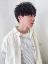 スーハ 恵比寿(SUUHA)&nbsp;大人メンズビジカジシャドウパーマ/無造作ビジネスマンヘア