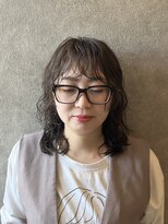 ノヴェル 塩釜店(NOVEL) ウルフレイヤー20代30代40代50代レイヤーパーマ