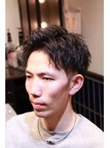 アップバングショート