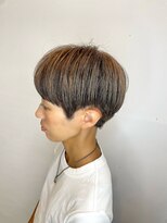 ユイット 本八幡店(Uit)&nbsp;マッシュショート × ナチュラルブラウンアンブレラカラー