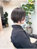 軽やか丸みボブ