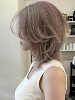 ラキング ギンザ トウキョウ(LAKING GINZA)&nbsp;くびれヘア/アプリコットオレンジ/夏/ハイライトカラー[銀座駅]