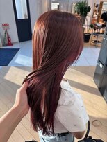 ユニ バイ マグ 長野店(Uni.by Mag)&nbsp;"ちらっと大人可愛い"インナカラー イヤリングカラー