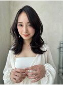 レイヤー/グレージュ//髪質改善/縮毛矯正/くびれヘア/前髪カット