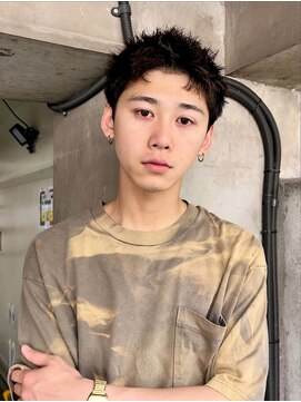 ヒュージ 三軒茶屋(huge) スパイキーショート/ニュアンスパーマ/メンズカット/メンズ