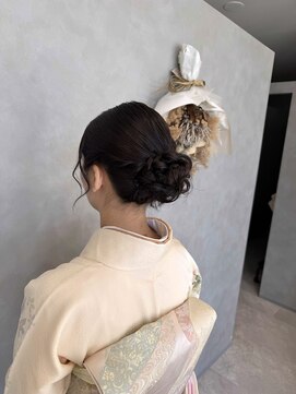 ラニ(Lani) 訪問着/二重太鼓/シニヨン