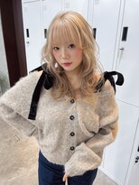 リミットバイアフィナー 大宮店(limit by Afinar)&nbsp;レイヤーカット/ブリーチダブルカラー/ブロンド