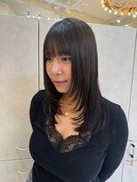 ラ ポルト ドゥ サワ(La Porte de SAWA)&nbsp;簡単◎1カールミディアムレイヤー×時短ヘア