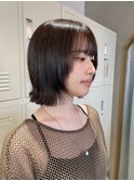ラベンダーミルクティー/オリーブグレー/グレー/ショート