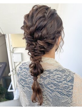 salon de MiLK 札幌大通店【サロン ド ミルク】 あみおろしヘアセット