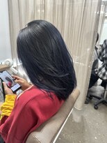 TELA HAIR 石岡店【テーラヘアー】【4月15日NEW OPEN(予定)】 レイヤーネイビーカラー【TELA HAIR 石岡店】