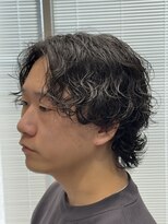 リスター(ReStar)&nbsp;心斎橋スパイラルパーマ波巻き無造作フェザーマッシュ