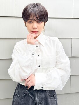 ロンド レグリーズ 立川(Lond leglise) ハンサムショート/丸みショートボブ/20代30代40代50代/顔周り