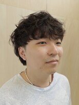 ディッセンバー 伊勢崎(December) メンズ/センターパート/似合わせカット/ニュアンスパーマ