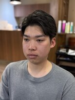 クラッキ ヘアークリエイション(CRAQUE hair creation)&nbsp;清潔感アップの王道アップバングメンズスタイル