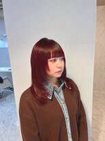 ハル(HAL) ハッシュカット×チェリーレッド