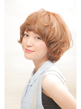 アックスピュア(axe pure) 大人かわいいフェミニンショートボブ【axe pure渋谷/神泉】