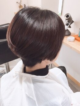 ムタヘアーサロン(MUTA hair salon)の写真/【カット+輝髪ザクロペインター¥11550】過酸化水素・ジアミン不使用なのでダメージレス&染める度ツヤがUP♪