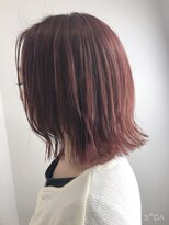 アレクサンドルオブカラーズカナザワ(ALEXANDRE OF COLORS KANAZAWA)&nbsp;【タッセルボブ】【ピンク】【切りっぱなしボブ】【美髮ヘア】