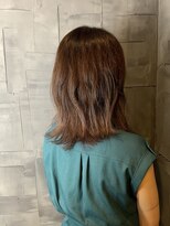 ヘアサロンエム 大宮東口(HAIR SALON M)&nbsp;デザインカラー/厚めバング/ローライト/スリークボブ